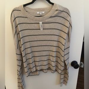 Madewell Lawson Crop Pullover Sweater NWT